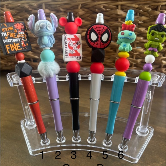 Colorful Character Pens - Picture 5 of 9